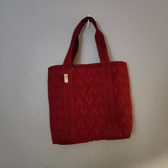VS Quilted Puffer Tote - Picture 4 of 10